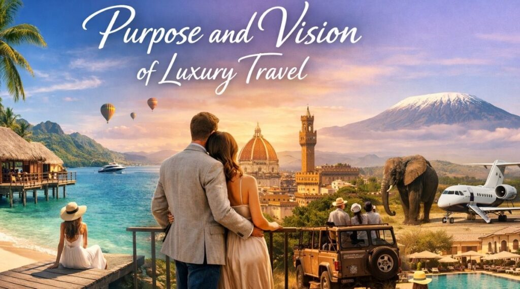 Purpose and Vision of Luxury Travel.